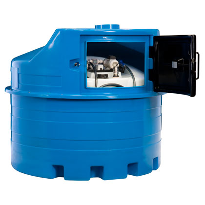 Harlequin Blue Station Bunded Adblue Tanks