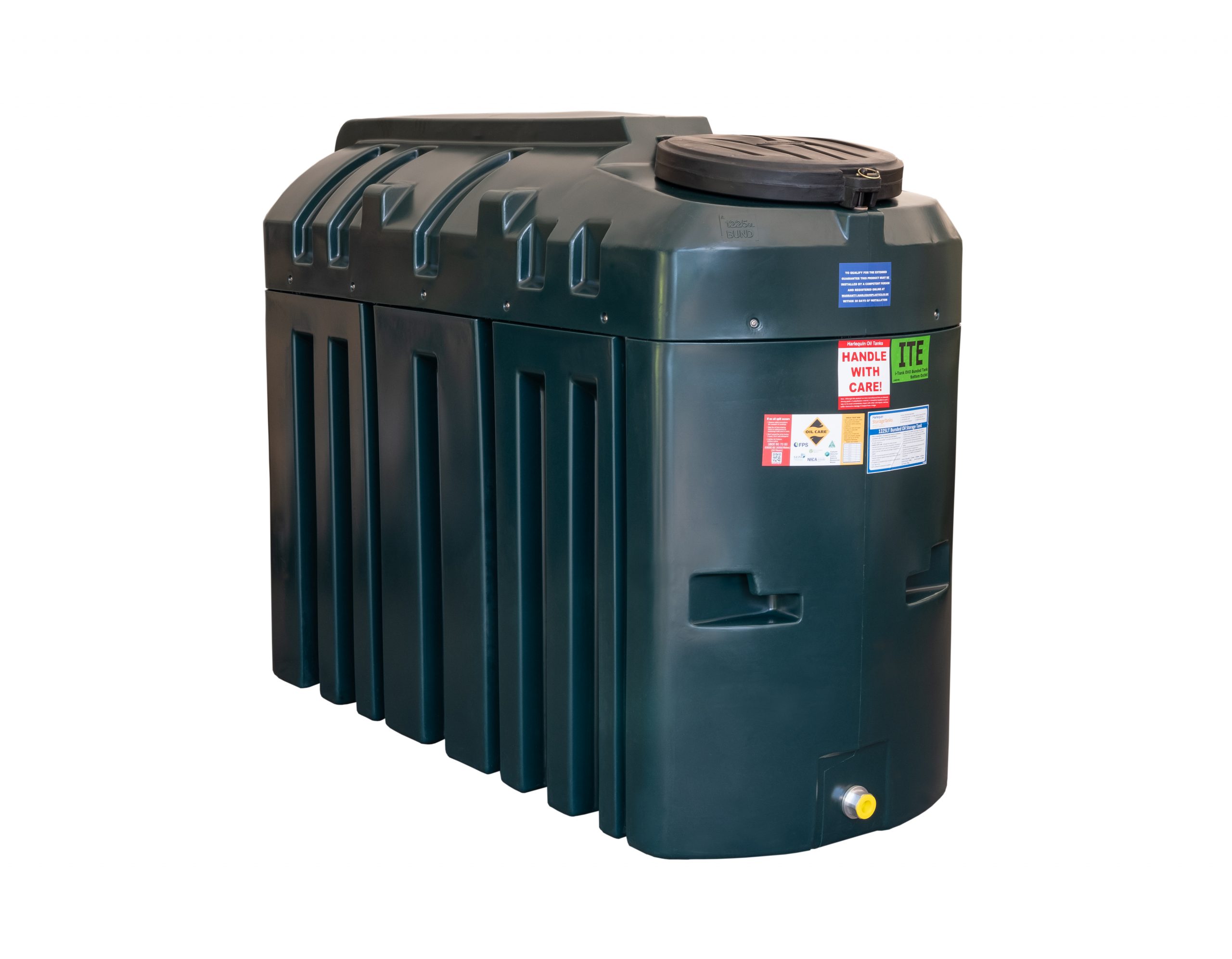 Harlequin 1225ITE / 1225ITT Bunded Heating Oil Tank Tank Depot