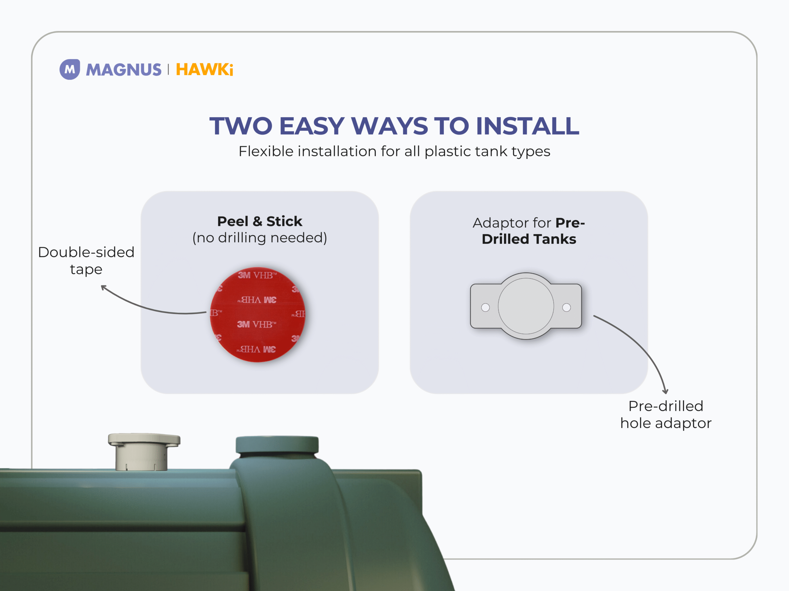 Magnus HAWKi Smart Oil Tank Level Monitor Radar Gauge for Plastic Oil Tanks - Image 5